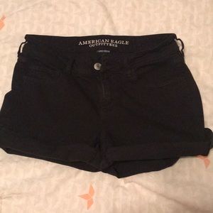 American Eagle midi shorts black size 10